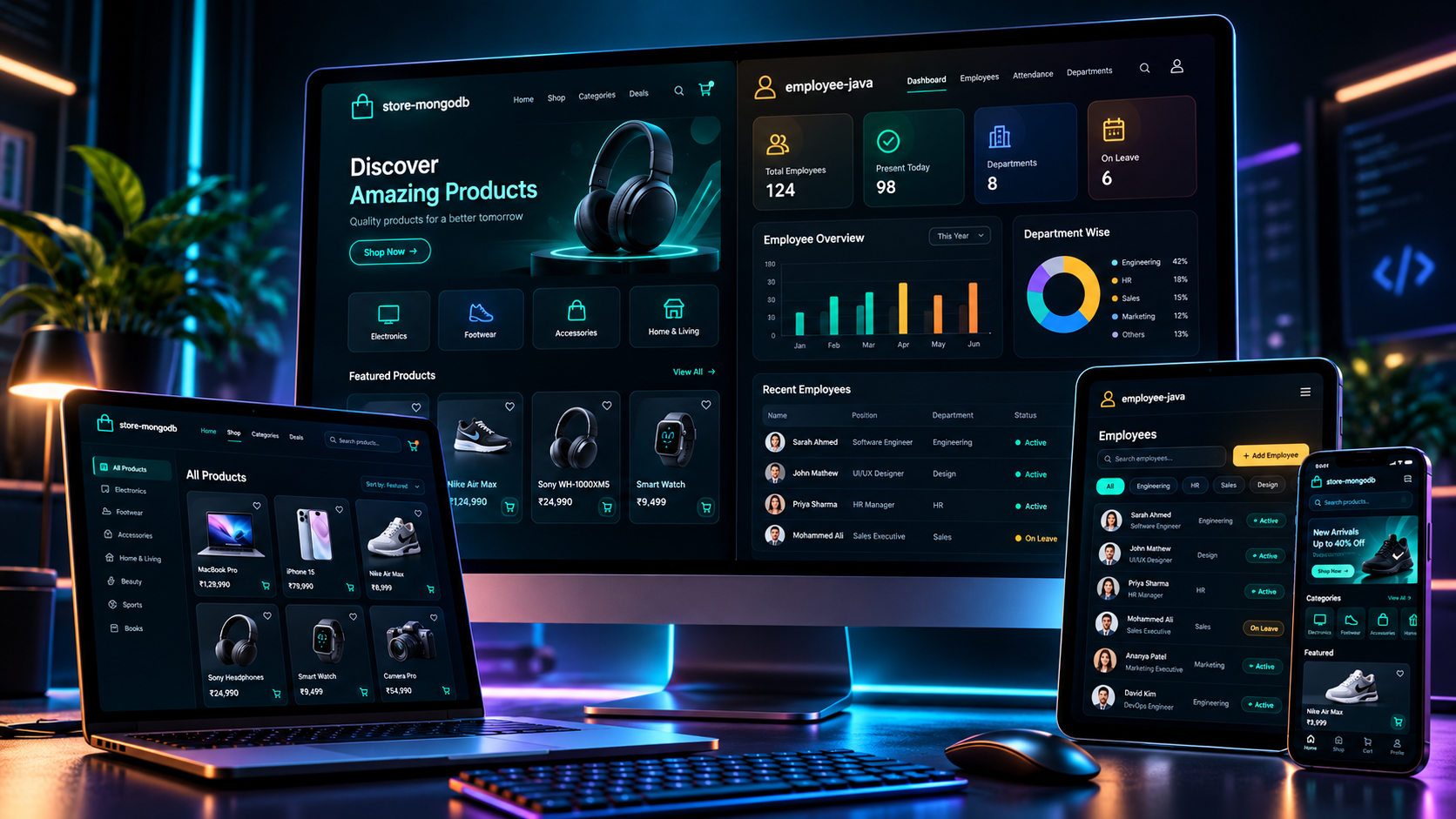 store-mongodb project preview
