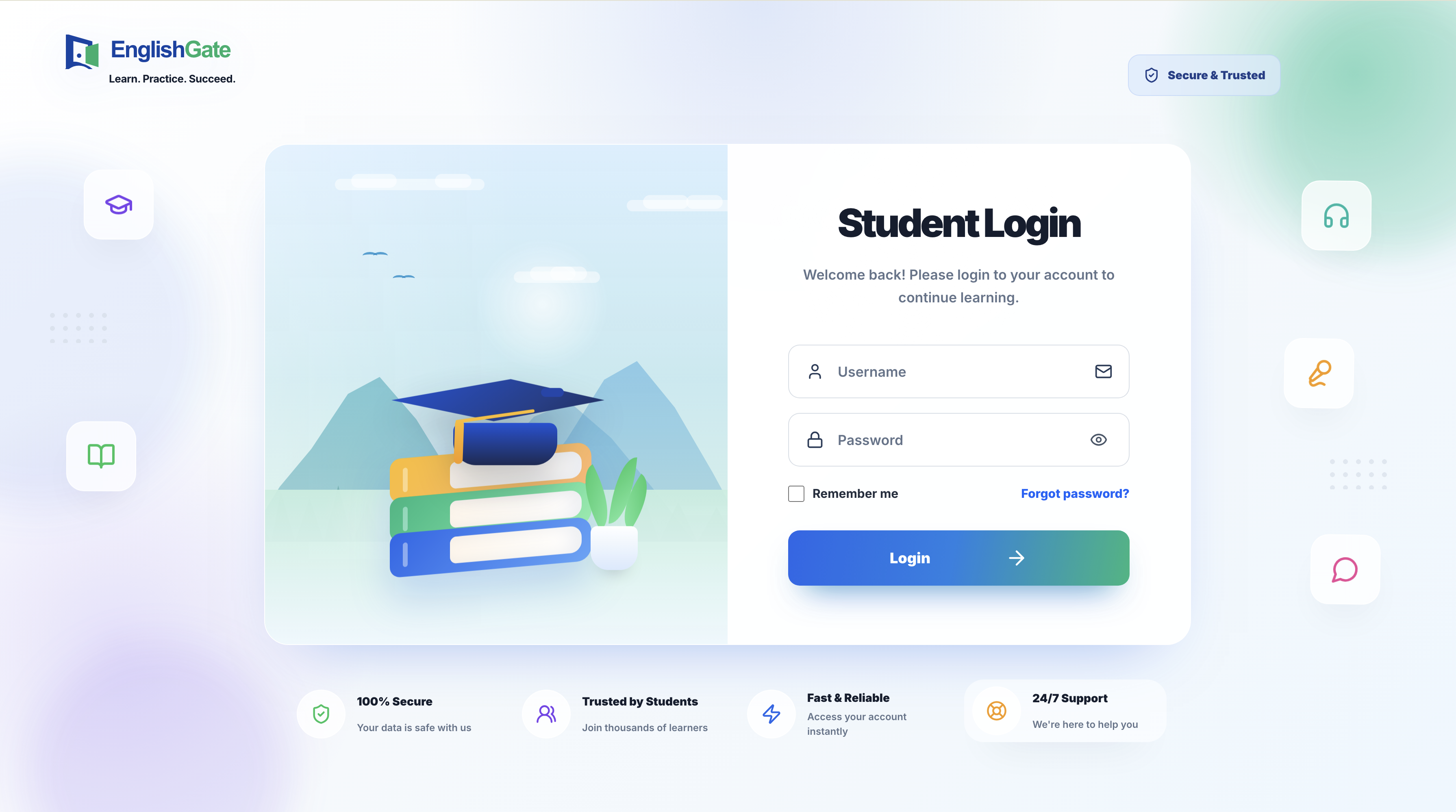 EnglishGate — AI English Learning Platform screenshot 2